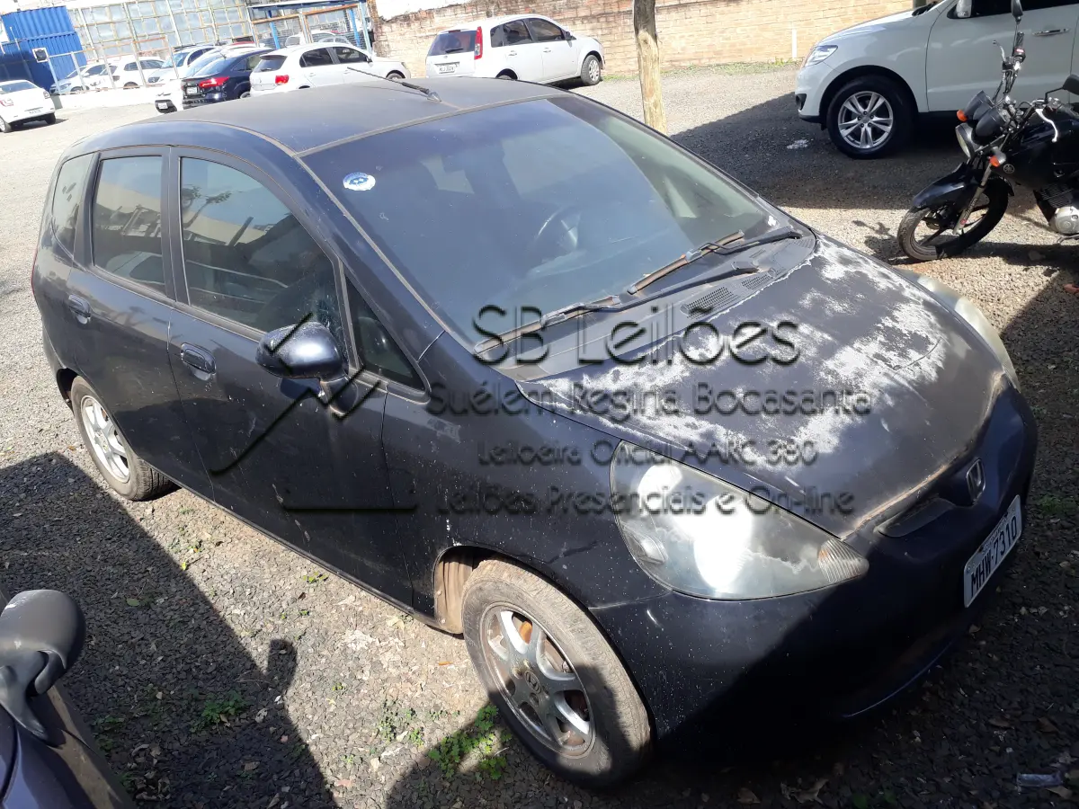 LOTE 001 - Honda Fit EX, automático, 2005/2006