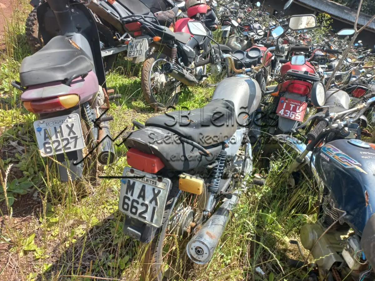 LOTE 001 - Sucata Motocicleta Honda CG 125 Titan