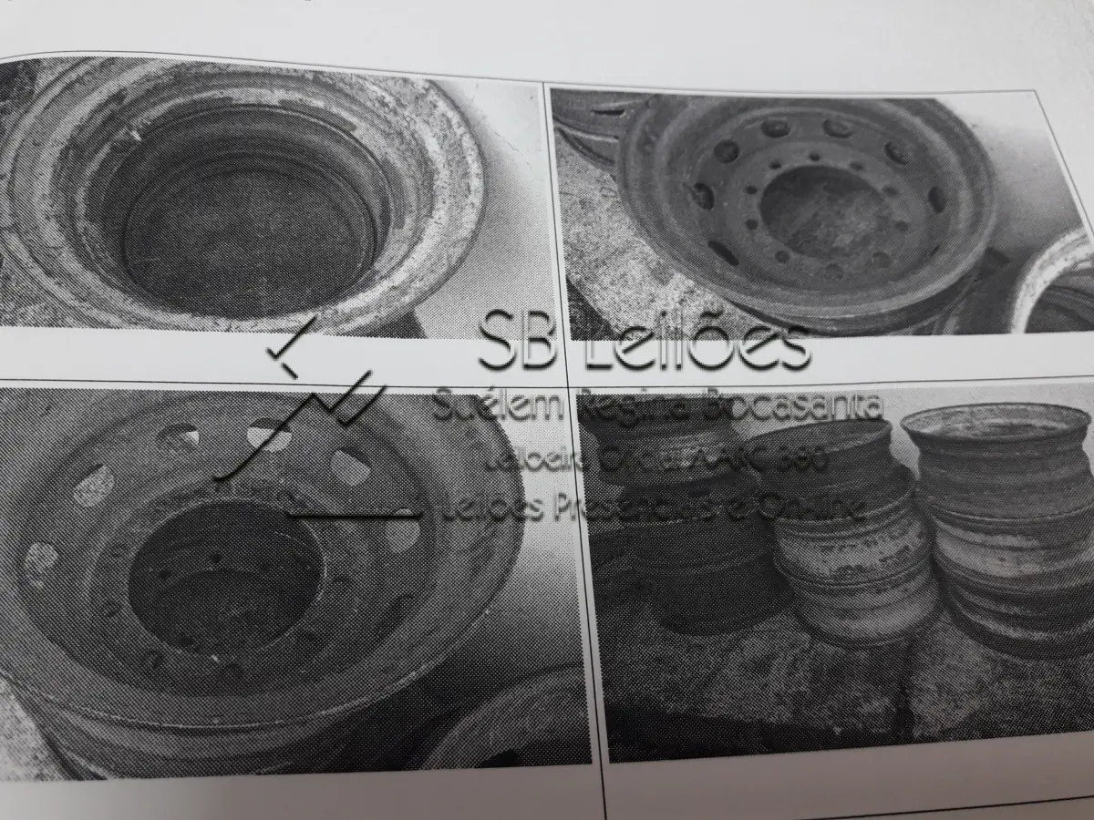LOTE 001 - Rodas de Caminhão (SUCATAS)