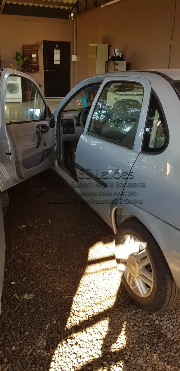 LOTE 001 - Veículo GM Classic Life Flex, fabricação/modelo 2008/2009