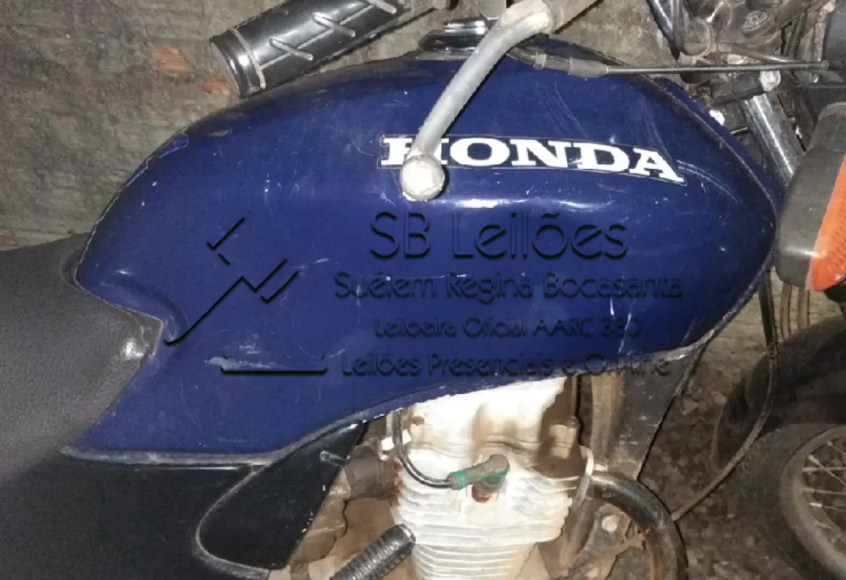 LOTE 000 - Motocicleta Honda CG 125 Fan, 2005/2005