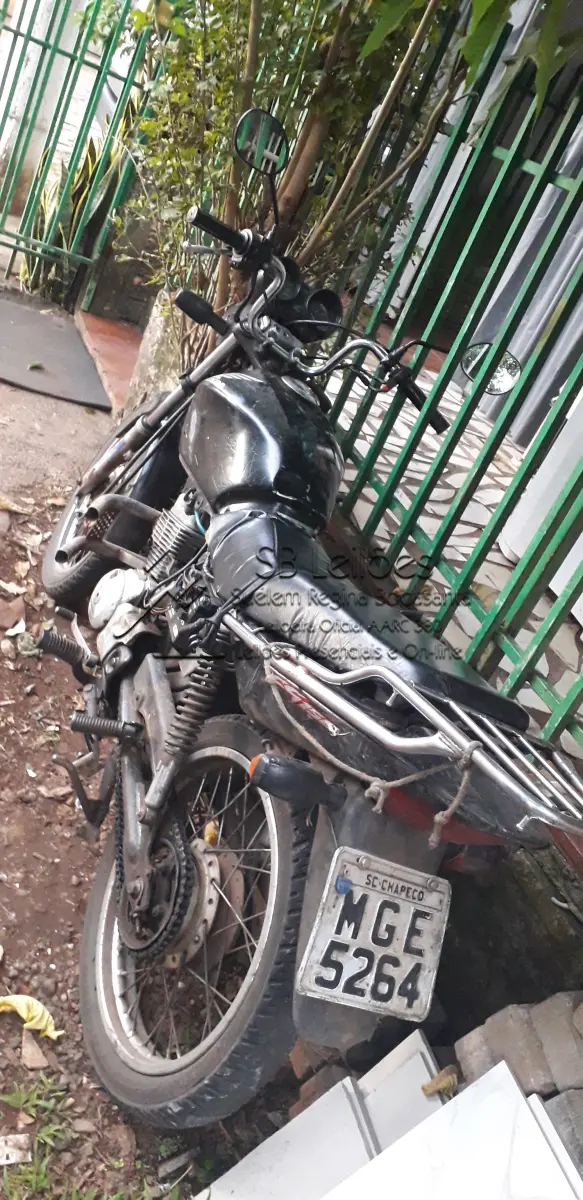 LOTE 001 - HONDA CG 150 TITAN ES, FABRICAÇÃO/MODELO 2008/2008