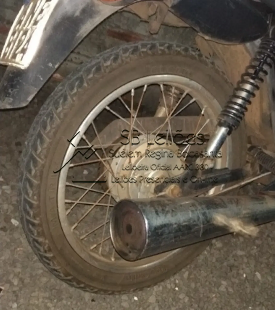 LOTE 000 - Motocicleta Honda CG 125 Fan, 2005/2005