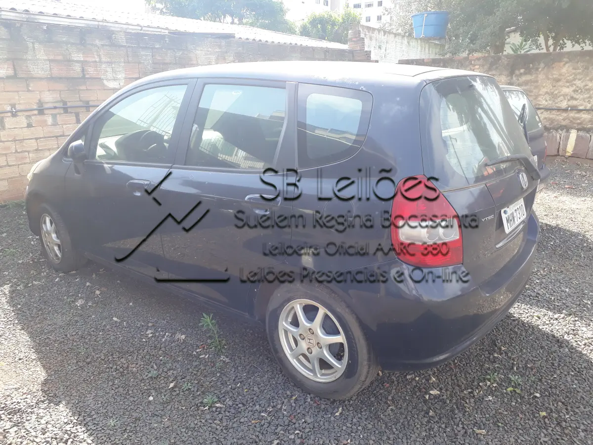 LOTE 001 - Honda Fit EX, automático, 2005/2006