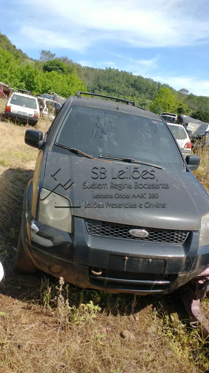 LOTE 001 - Sucata do veículo Ford / Ecosport XLS 1.6, flex