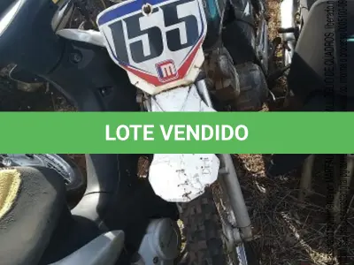 LOTE 001 - Sucata motocicleta Yamaha/YBR
