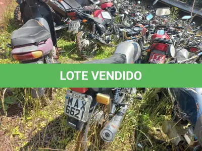 LOTE 001 - Sucata Motocicleta Honda CG 125 Titan