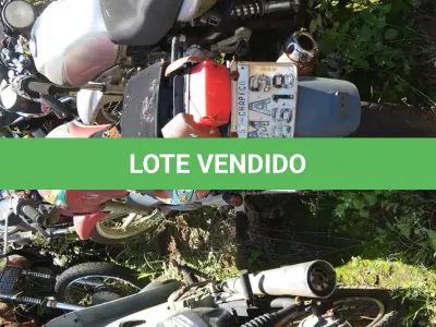 LOTE 005 - Sucata de Motocicleta Honda CBX 250, placa MAS 9618