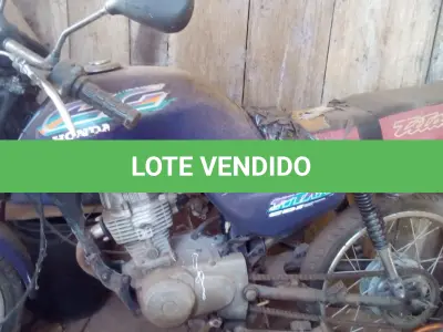 LOTE 001 - Motocicleta Honda CG Titan 125, placa LYQ 5113, ano 1997