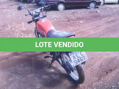 LOTE  - Sucata de motocicleta Honda CG 125 Today