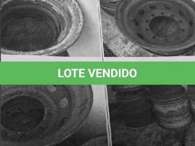 LOTE 001 - Rodas de Caminhão (SUCATAS)