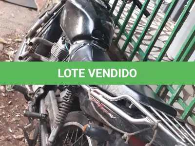 LOTE 001 - HONDA CG 150 TITAN ES, FABRICAÇÃO/MODELO 2008/2008