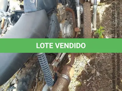 LOTE 001 - Sucata motocicleta Yamaha/YBR