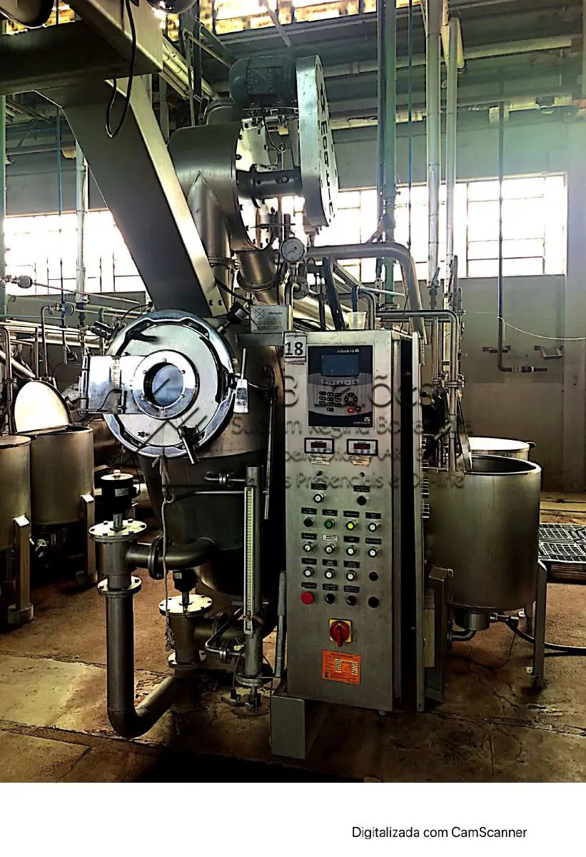 LOTE 008 - Máquina de tingir Maqtin TCT150H, HT18 - série 192, inox, com painel digital.