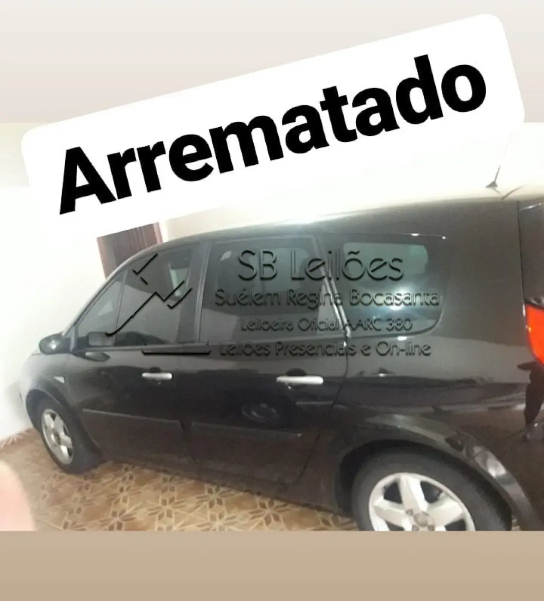 LOTE 001 - Renault Grand Scenic 2.0 - 2008/2009