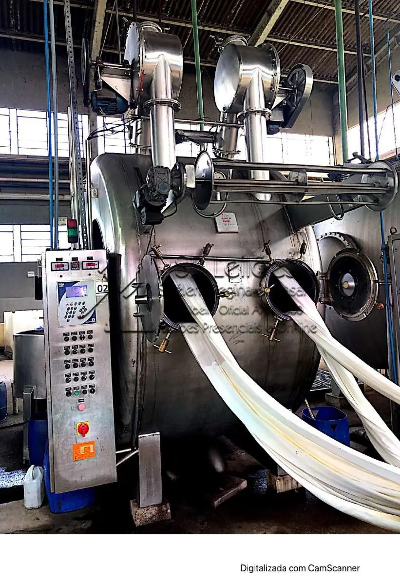 LOTE 003 - Máquina de tingir Fabrimaq,  HT0230, inox, com painel digital.