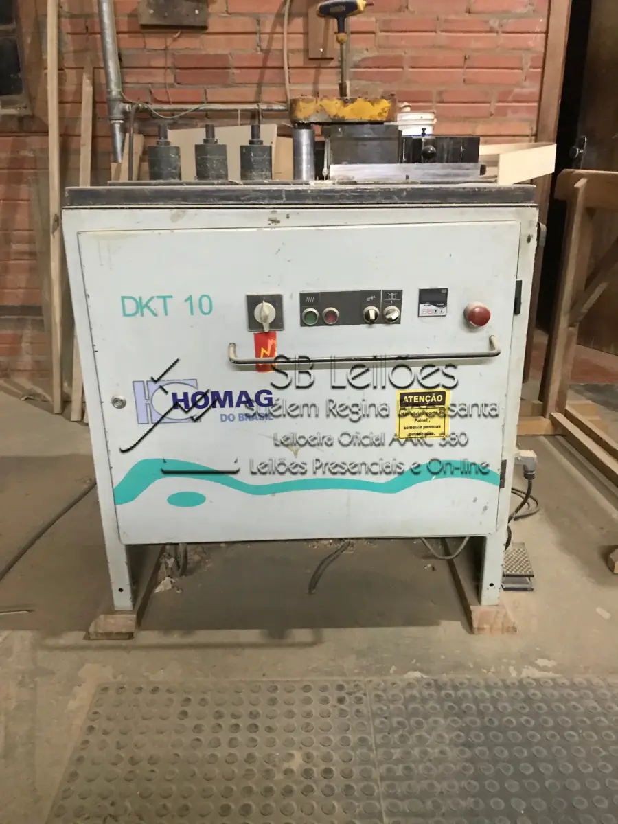 LOTE 004 - 01 (uma) coladeira de borda, marca Homag DKT10.