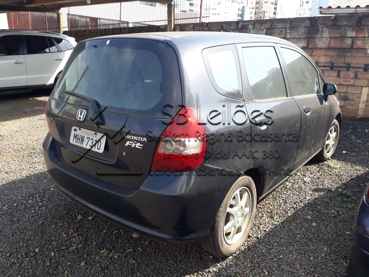 LOTE 001 - Honda Fit EX, automático, 2005/2006