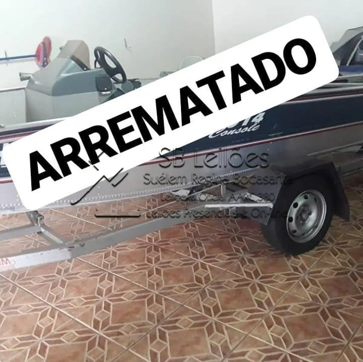 LOTE 002 - Reboque EVM Náutico 1E