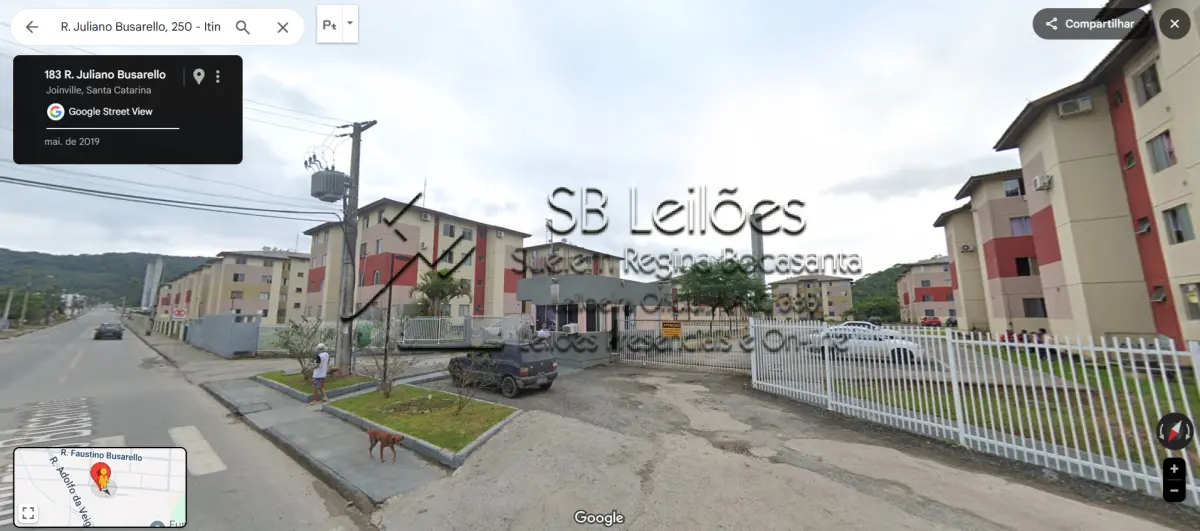 LOTE 000 - Imóvel Matrícula 35.082 do ORI da Comarca de Joinville-SC. Apartamento nº 31, tipo A, do bloco 27