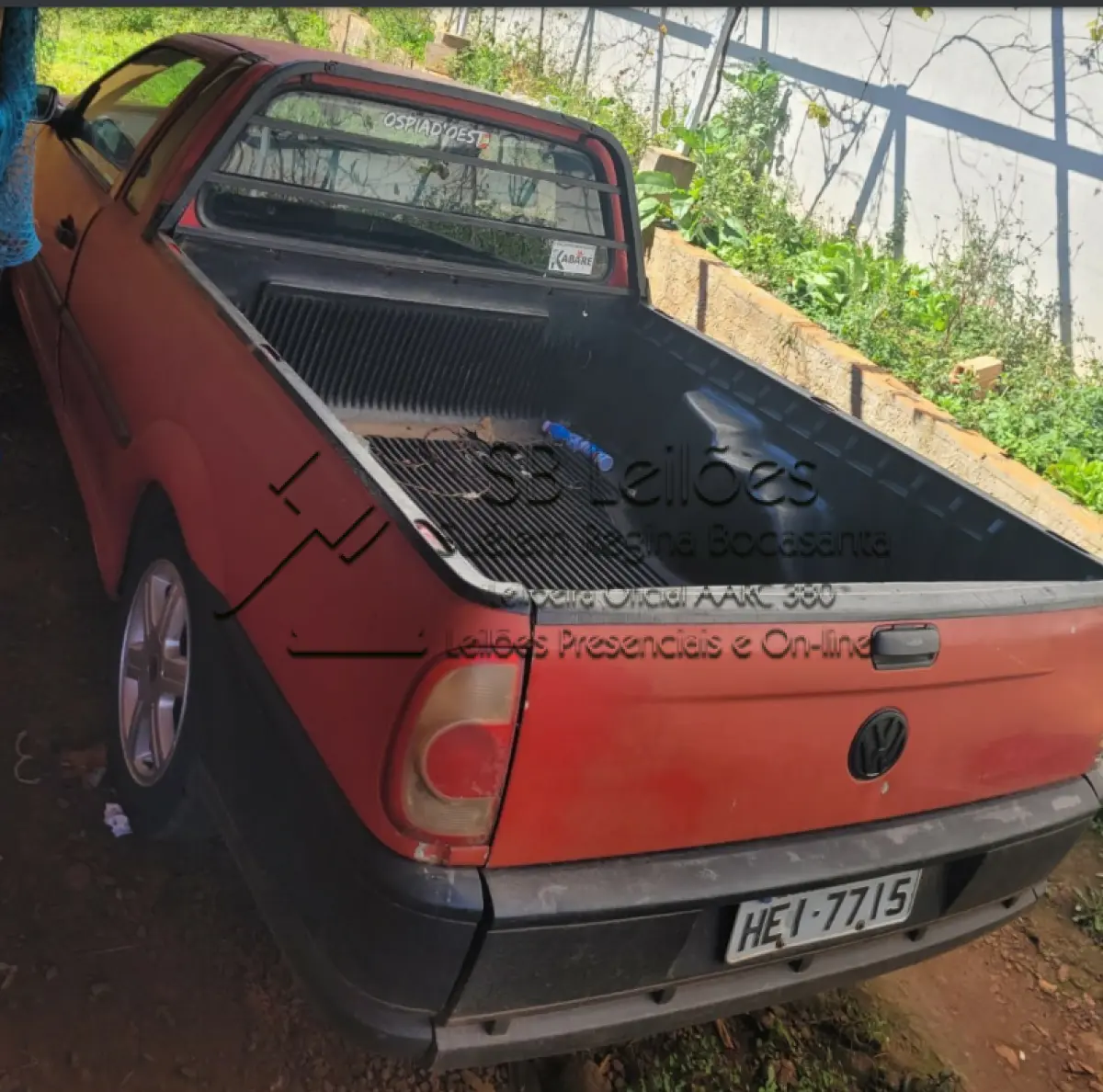 LOTE 000 - 50% do veículo VW Saveiro 1.6