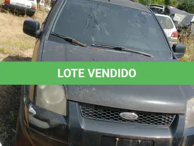 LOTE 001 - Sucata do veículo Ford / Ecosport XLS 1.6, flex