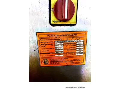 LOTE 001 - Máquina de tingir Maqtin, nº de série 227