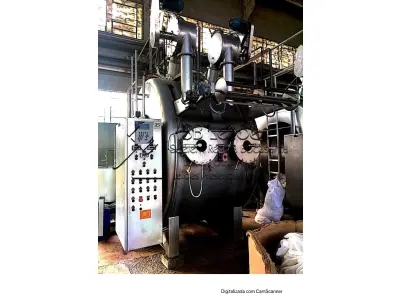 LOTE 013 - Máquina de tingir Fabrimaq, nº série 117, modelo FMA2HT30, inox, com painel digital.
