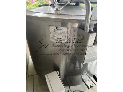 LOTE 001 - Resfriador de leite, 500 litros, marca COPEL