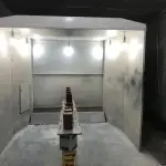 LOTE 009 - 01 (uma) cabina de pintura com cortina de água.